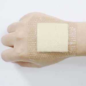 Vente flash, prix bas, pansement médical en mousse de polyuréthane de marque Huaxingyuan, classe II, 10*10 cm, durée de conservation de 2 ans - Product Image 5