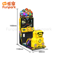 Funpark Machine de jeu d'arcade à pièces de Offre Spéciale Jeu vidéo Simulateur de course de voitures Divertissement Machine d'amusement pour enfants