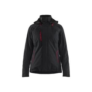 Blaklader แจ็กเก็ตผู้หญิงน้ำหนักเบา, แจ็กเก็ตทำงาน7330509892237สีดำ/ แดง - Product Image 1