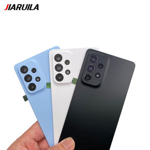Custodia di ricambio per porta posteriore in vetro posteriore della batteria all'ingrosso con obiettivo della fotocamera per <span class=keywords><strong>Samsung</strong></span> A22 4G A33 A53 <span class=keywords><strong>A73</strong></span> <span class=keywords><strong>5G</strong></span> - Product Image 2