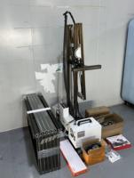 Nouveau jet d'encre automatique CMJKN Photo Images Machine de peinture béton verre céramique imprimante murale verticale Uv 3d