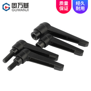 Vis à poignée ronde réglable à fond solide, M4 M5 M6 M8 M10 M12, poignée rotative en forme de L pour l'industrie de la construction - Product Image 4