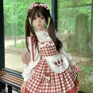 วิกผมสไตล์โลลิต้าแบบเต็มศีรษะ พร้อมผมหางม้าคู่และหน้าม้า ยาว 60 ซม. ผมตรง ทนความร้อนสูง มิสแฟชั่นบิวตี้ - Product Image 2