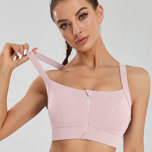 <span class=keywords><strong>Soutien</strong></span>-<span class=keywords><strong>gorge</strong></span> de sport à impact élevé pour femmes S-5XL grande taille avec fermeture éclair avant - Product Image 2