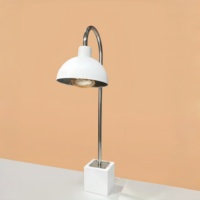 Lampe chauffante Liyunda pour buffet électrique, chauffe-plat rose doré avec contrôle automatique de la température