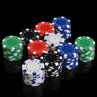 Jetons de jeu de table en plastique colorés, jetons ronds en plastique, jetons de poker personnalisés avec logo