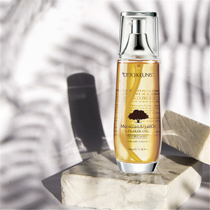 Huile capillaire hydratante à base de gingembre et d'huile d'argan biologique végétalienne naturelle, ingrédients à base de gingembre pour une utilisation quotidienne, 100 ml - Product Image 4