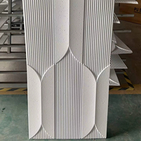 Panneaux muraux en pierre artificielle 3D en polyuréthane imperméable WPC légers pour la décoration intérieure et extérieure