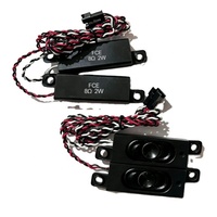 Altavoz de Caja Pequeña FCE de 8Ω y 2W con Conexión Interna para Laptop, Hogar Inteligente, PC, Juegos y Juguetes