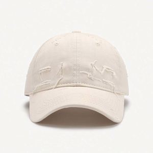 Casquette de baseball personnalisée en coton 100 %, style vintage, unisexe, ajustable, avec logo brodé, effet vieilli, pour la vente en gros - Product Image 6