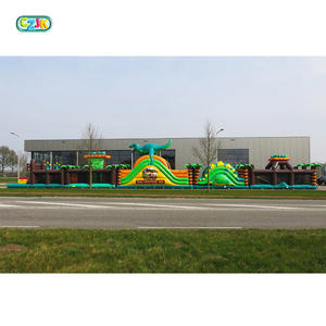 No eléctrica multijugador fiesta globo de aire inflable dinosaurio obstáculo <span class=keywords><strong>radical</strong></span> - Product Image 3