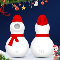 YPM Weihnachts geschenk Schneemann Form Kitzler Saugen Vibrator Sexspielzeug Für Frauen Erwachsene Mute Usb Magnetic Charging Masturbieren