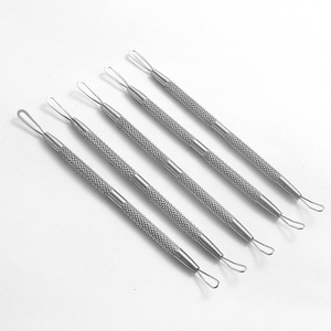 El fabricante suministra agujas de acero inoxidable para el acné, agujas de belleza, anillos para extraer espinillas, y herramientas de doble punta para puntos negros y acné. - Product Image 2