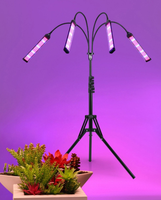 APCITL Geverifieerde 12V Volspectrum Aluminium Plantengroei Lamp Clip-On Beugel Binnen Zaailing Vetplant Groene Plant Lm301h