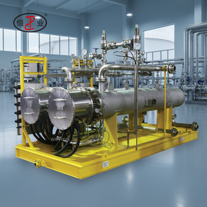 Système de Chauffage Électrique Automatique à Circulation Haute Précision en Acier Inoxydable Certifié ATEX IECEX 160KW, Anti-Explosion sur Chariot - Product Image 3