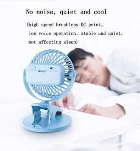 VENTE FLASH Ventilateur USB rechargeable à clipser, mini ventilateur de bureau portable, ventilateur pour poussette de bébé - Product Image 5