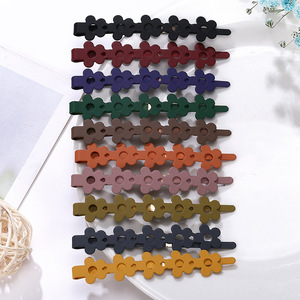 กิ๊บติดผมรูปดอกไม้หลากสี 10 ซม. อุปกรณ์เสริมผมแบบลำลองอเนกประสงค์ - Product Image 2