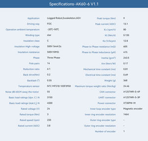 AK60-6 Robot V1.1 giunto modulare per <span class=keywords><strong>Scara</strong></span> Robot azionamento armonico Robot giunto attuatore motore modulo - Product Image 4