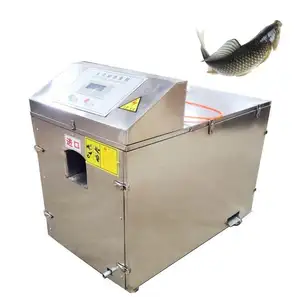 2023 Automatic Salmon Basa Pangasius Tilapia Dory Fish Meat Fillet Oblique Cutting Slicing Processing Making Machine