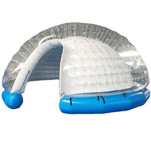 Di campeggio esterna uso familiare o un evento gonfiabile trasparente tenda a cupola, gonfiabile bolla di cristallo tenda - Product Image 2