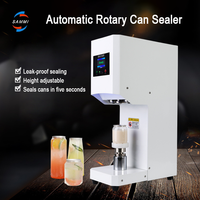 Machine à sceller les canettes et bouteilles PET automatique populaire, machine à sceller les canettes de jus avec bouteille en plastique