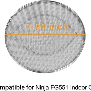 Malla Antisalpicaduras para <span class=keywords><strong>Horno</strong></span> Ninjas <span class=keywords><strong>Foodi</strong></span> FG550, Cubierta Antisalpicaduras Extraíble de Acero Inoxidable 304 - Product Image 6