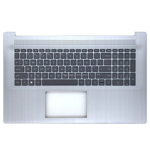สำหรับแล็ปท็อป HP 17-CN 17T-CN400 ฝาครอบด้านบนที่วางฝ่ามือพร้อมคีย์บอร์ดเรืองแสง N39376-001 - Product Image 1