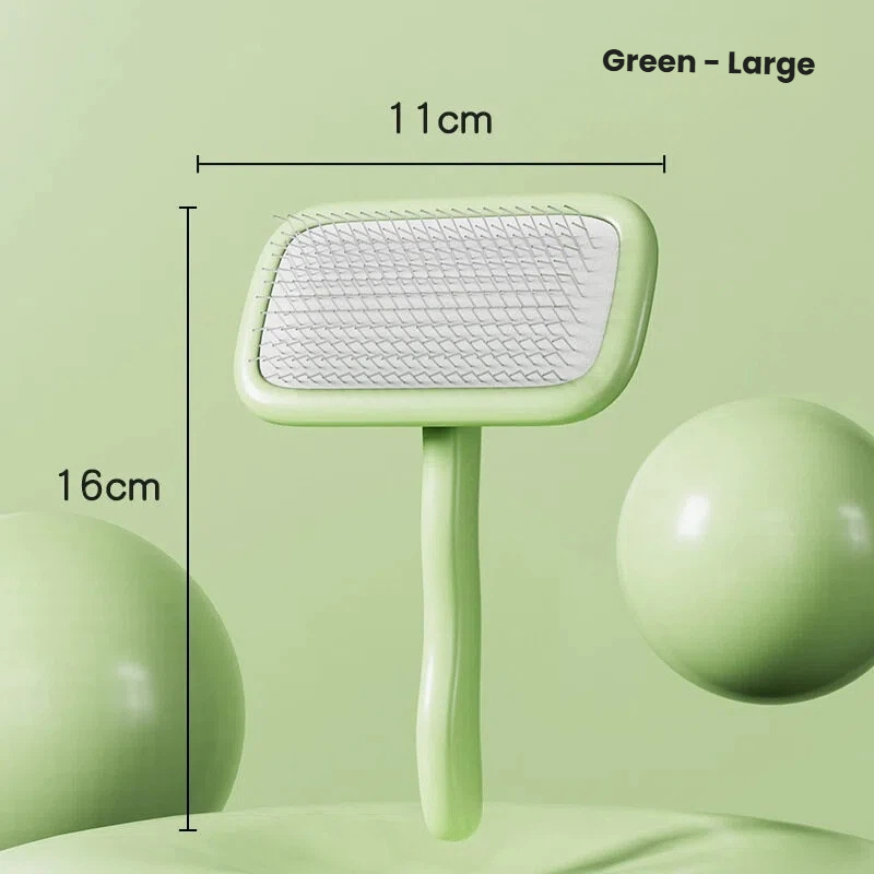 Tête carrée grande taille, vert.