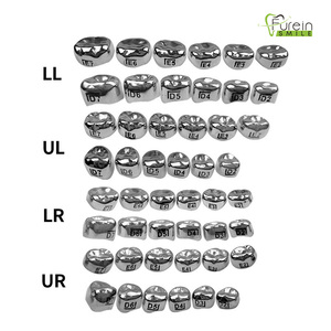 Couronne dentaire de haute qualité pour enfants, couronne dentaire en acier inoxydable pour enfants - Product Image 2