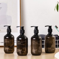 Flacon de 300 ml pour shampoing, gel douche, après-shampoing, lotion corporelle, savon liquide – Produits d'accueil jetables Ranbay pour tous les hôtels