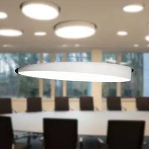Home Lighting Simple Embedded Chandelier Light Round Ultra-thin Led Commercial Lighting For Living Room Dining Room Book Room
