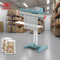 Machine de scellage de films plastiques semi-automatique électrique haute puissance KS-F350 pour emballage de boissons et aliments, facile à utiliser, 110V/220V, garantie 1 an