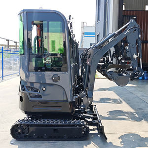 Miễn phí vận chuyển Máy xúc mini Euro 5 <span class=keywords><strong>CE</strong></span> EPA 1,5 tấn, máy đào nhỏ đa năng, máy xúc nhỏ gọn dùng trong nông nghiệp, mới - Product Image 1