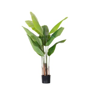 Plantes artificielles en pot de 1,2 m à 2,1 m, Palmier du Voyageur, pour la décoration de bureau, de jardin et de la maison - Product Image 5