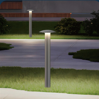 Lampe de jardin LED CHZ, lampe de cour moderne pour extérieur, prête à être expédiée