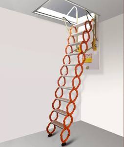Nuevo diseño, aleación de titanio y magnesio, precio de <span class=keywords><strong>escalera</strong></span> de ático plegable - Product Image 1