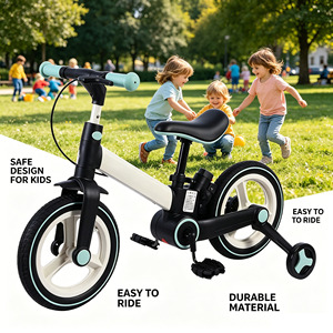 Vélo d'équilibre pour enfants 4-en-1 personnalisable et léger, idéal pour les 2-6 ans - Product Image 1