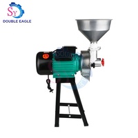 Machine automatique à beurre de cacahuète, raffineur sec et humide, broyeur commercial pour céréales, haricots, lait, tofu, tahini, sauce chili, farine de maïs