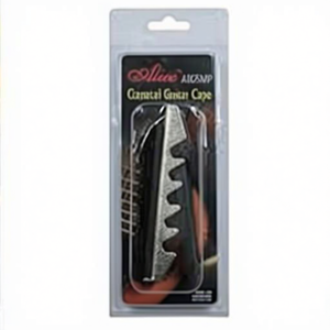 Capotastis para Guitarra Acústica Plateados y Negros A006MP - Product Image 3