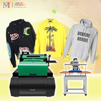 MT Offre Spéciale DTF Machine à secouer la poudre pour l'impression de t-shirts prêts à l'emploi