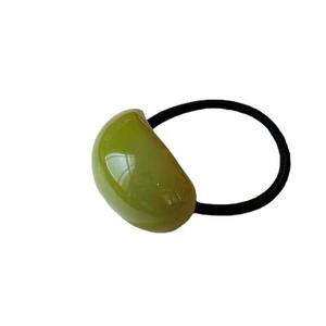 Mode Simple femmes élastiques bandes de cheveux gros ovale cheveux manchettes haute élastique rond bandeau coiffure - Product Image 4