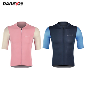 Darevie printemps impression personnalisée Coltrax à manches courtes maillot de cyclisme haute qualité maillots de vélo vêtements hommes <span class=keywords><strong>tenue</strong></span> de cyclisme - Product Image 4