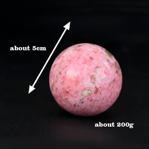 Wholesale Hand Polished Pink Zoisite Sphere <b>Crystal</b> Healing Stone Sphere <b>Ball</b> for Fengshui Decoration - Product Image 4