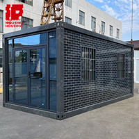 Maisonnette modulaire préfabriquée de 20 pieds, certifiée CE, design professionnel, installation rapide, design moderne, faible coût, haute qualité, appartement prêt à l'emploi