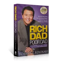 אבא עשיר אבא עני רוברט טורו Kiyosaki כספים אישיים ילדי ספרי הארה מודיעין פיננסי חינוך ספר