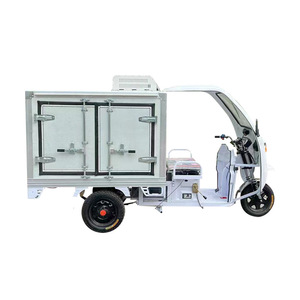 รถสามล้อบรรทุกไฟฟ้าฉางฟู่ 48v 300-400กก. แบบตู้ปิด แช่เย็น สำหรับผักและผลไม้ - Product Image 2