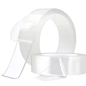 Multifunctional Double-Sided Nano Adhesive Tape Transparent & Reusable Handheld for Kids Golden Supplier Adhesive Paper & Film