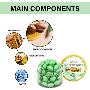 Tiktok Hot Selling EELHOE Moroccan <b>Oil</b> Added Moisturize and Smooth the <b>Hair</b> Capsuled <b>Hair</b> <b>Essential</b> <b>Oil</b> - Product Image 6