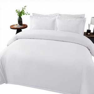 <span class=keywords><strong>Lenzuola</strong></span> Piatte Bianche in Poliestere/Cotone Ecologico 200TC <span class=keywords><strong>per</strong></span> Ospedali e Hotel, Misure Singolo, Matrimoniale, Queen e King - Product Image 3