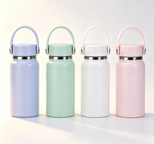 Botella de agua aislada al vacío de acero inoxidable 304 de 200 ml, mini, portátil, con asa, a prueba de fugas, termo de viaje para acampar al aire libre - Product Image 4